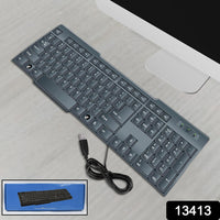 Wired Usb Keyboard 104 Keys (1 Pc) - LootFaat