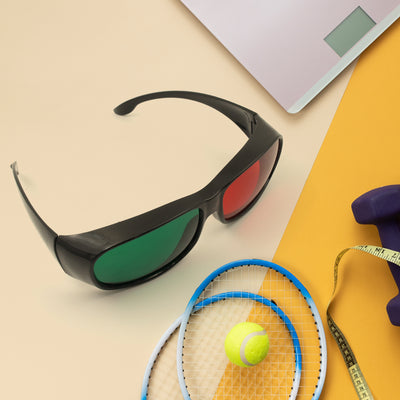 8774 Uv Protected Round Sunglasses 3d Classic Sunglasses For Men  Women Lightweight Both Outdoor And Indoor Use (1 Pc ) - second image