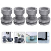 Plastic Washing Machine Vibration Feet Pad Adjustable Highly Non-slip Support Anti Vibration Pads Walk Pads Shock Absorber Noise Cancelling Furniture Lifting Base (4 Pcs Set)
