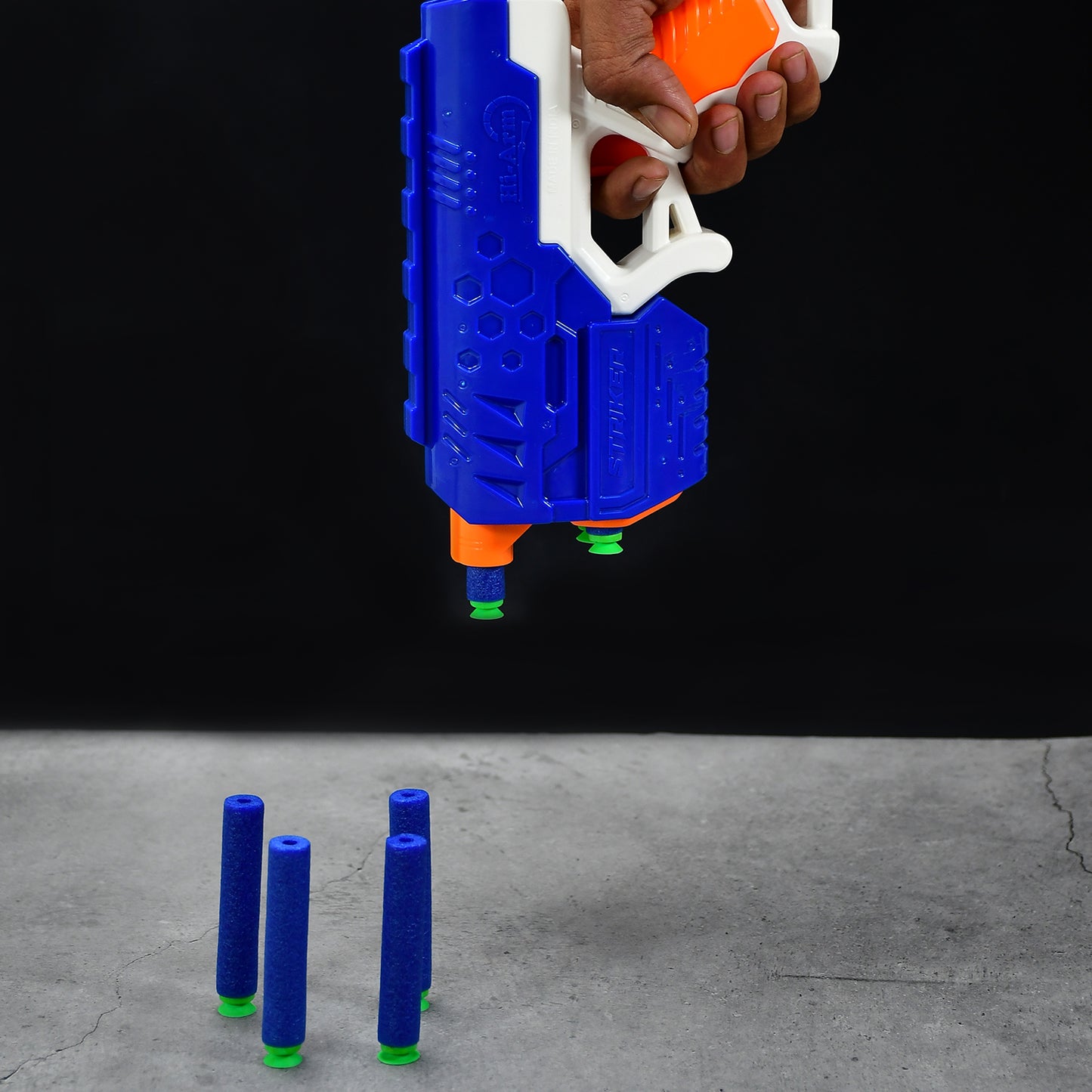 Hi-arm Gun With 10xfoam Suction Bullet Made With Abs Plastic Solid Build Target Shooting - LootFaat