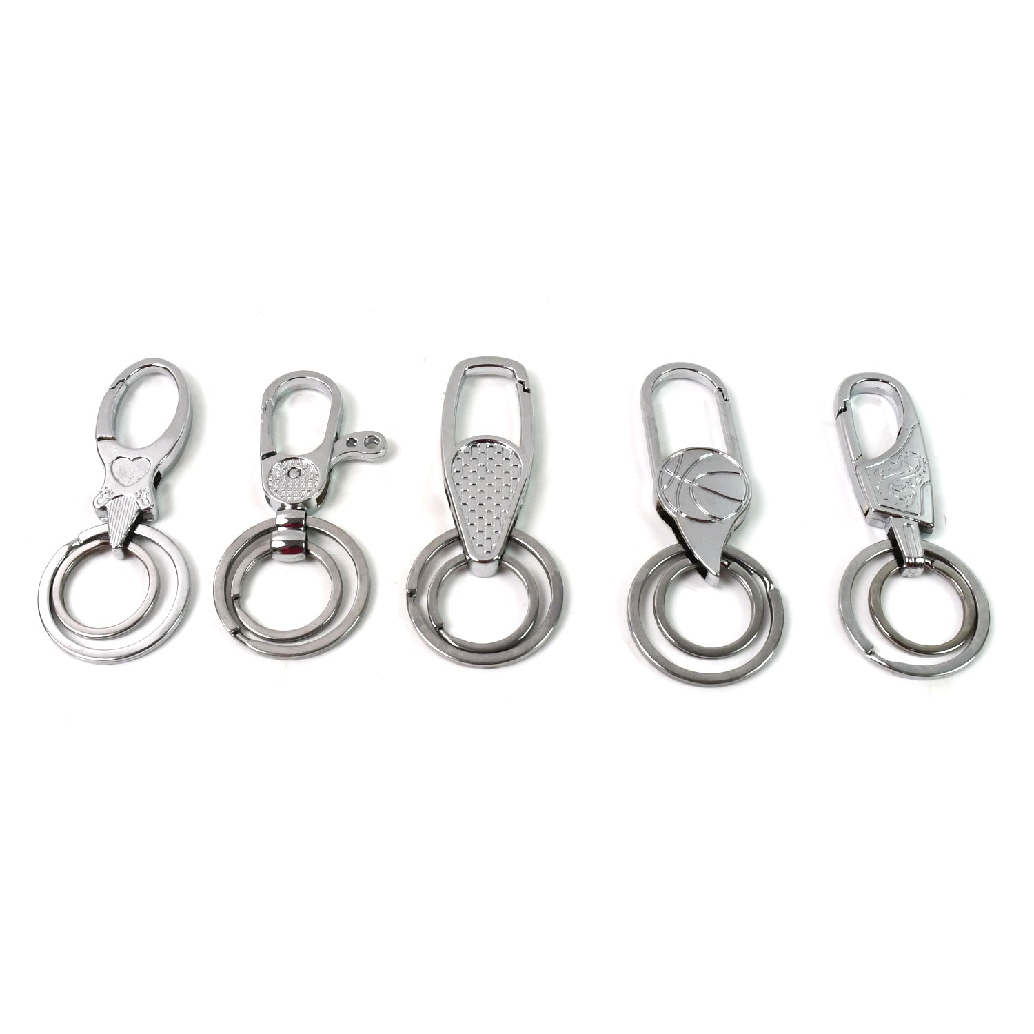 Heavy Duty Key Holder Keychain Key Chain (1 Pc  Mix Design) - LootFaat