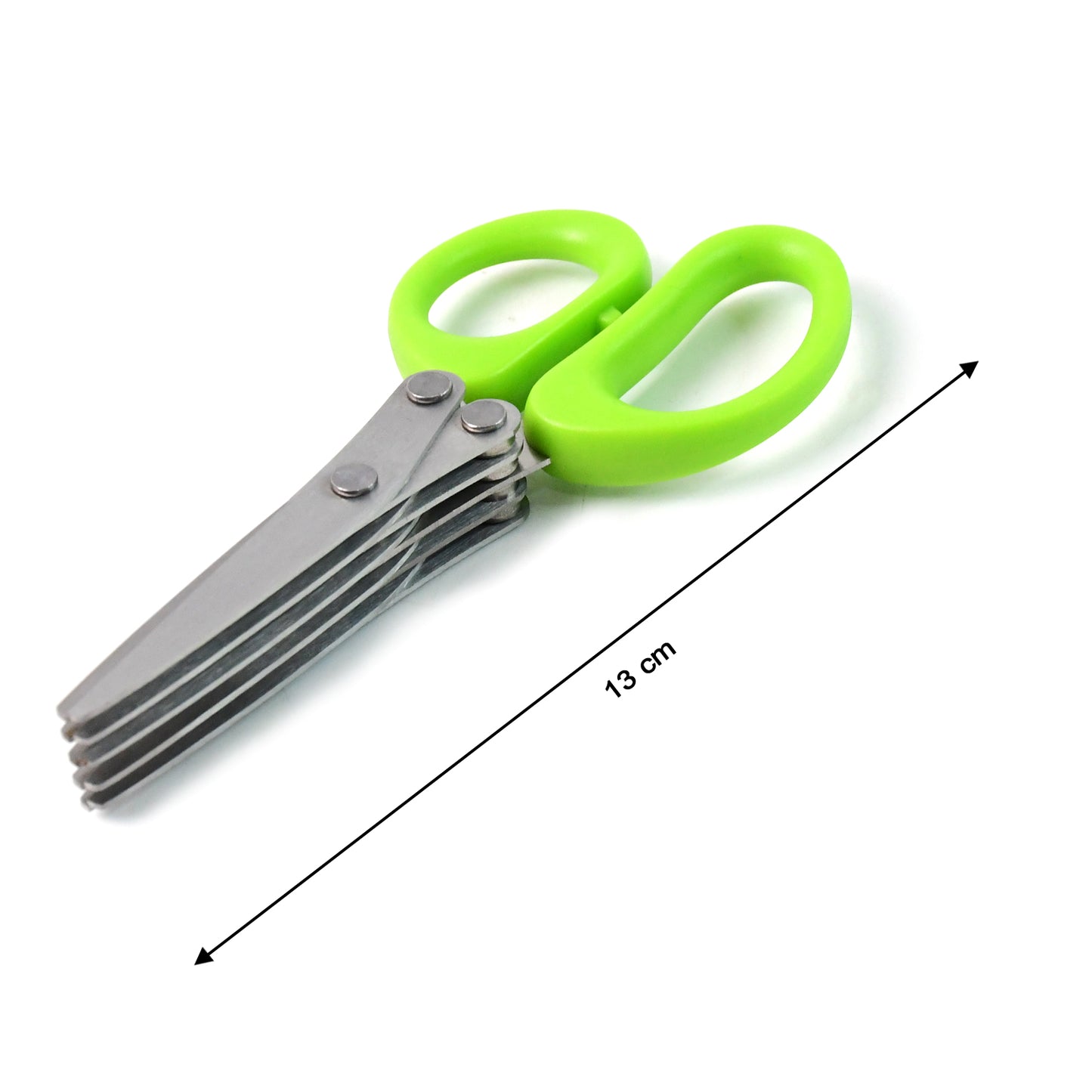 Premium 5-blade Multipurpose Kitchen Scissors With Cleaning Comb