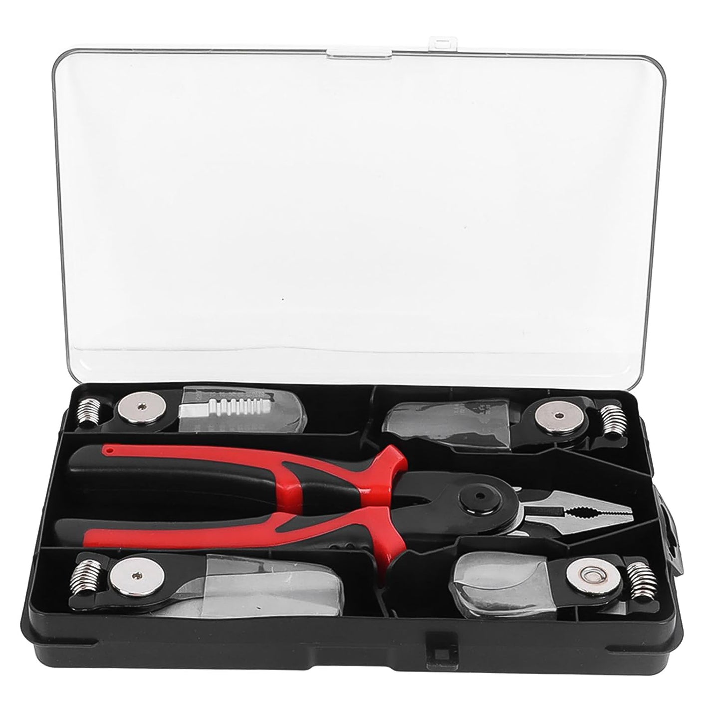 5 In 1 Wire Stripper Pliers Set Soft Grip Anti-slip Alloy Steel Cutting Gripping Stripping - LootFaat