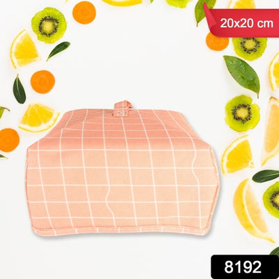 Foldable Food Cover - Anti-Dust, Heat Preserving Kitchen Lid (20x20cm)