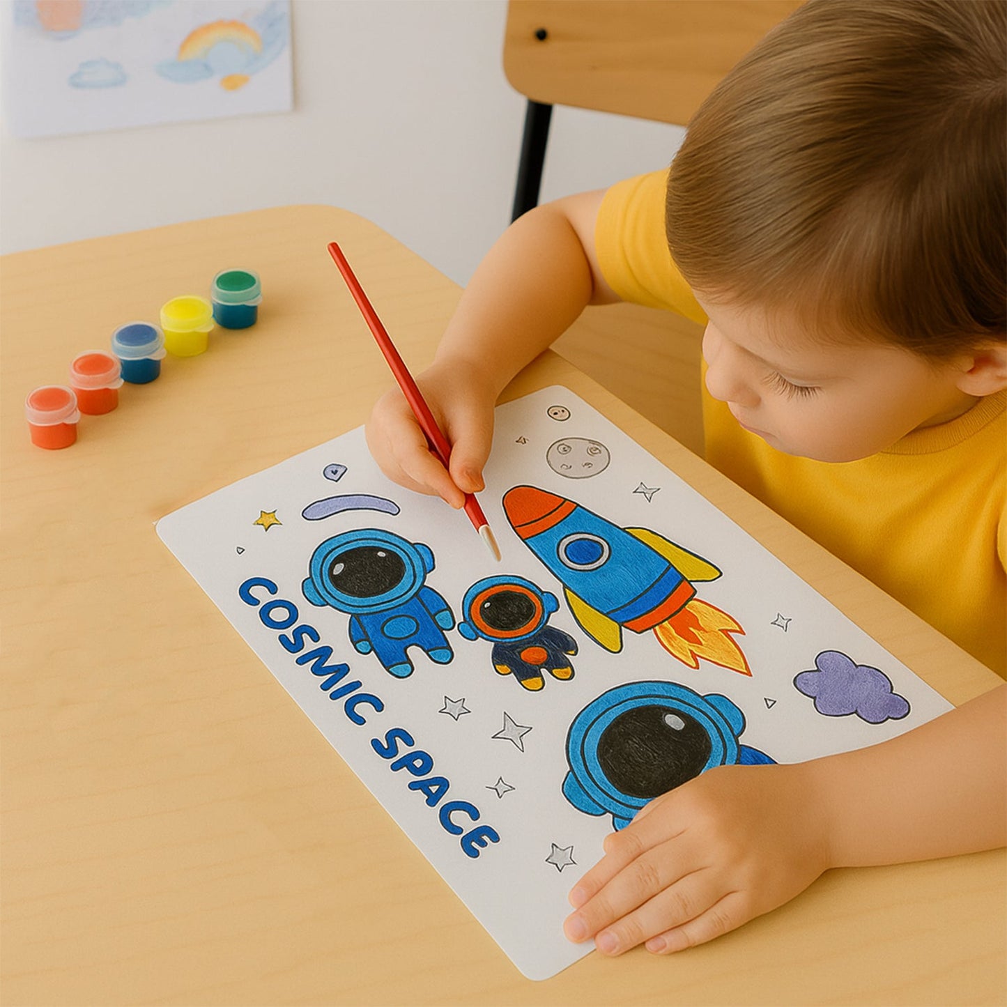 Premium Cosmic Space Theme Kids Office - Premium Quality - Best Quality & Value