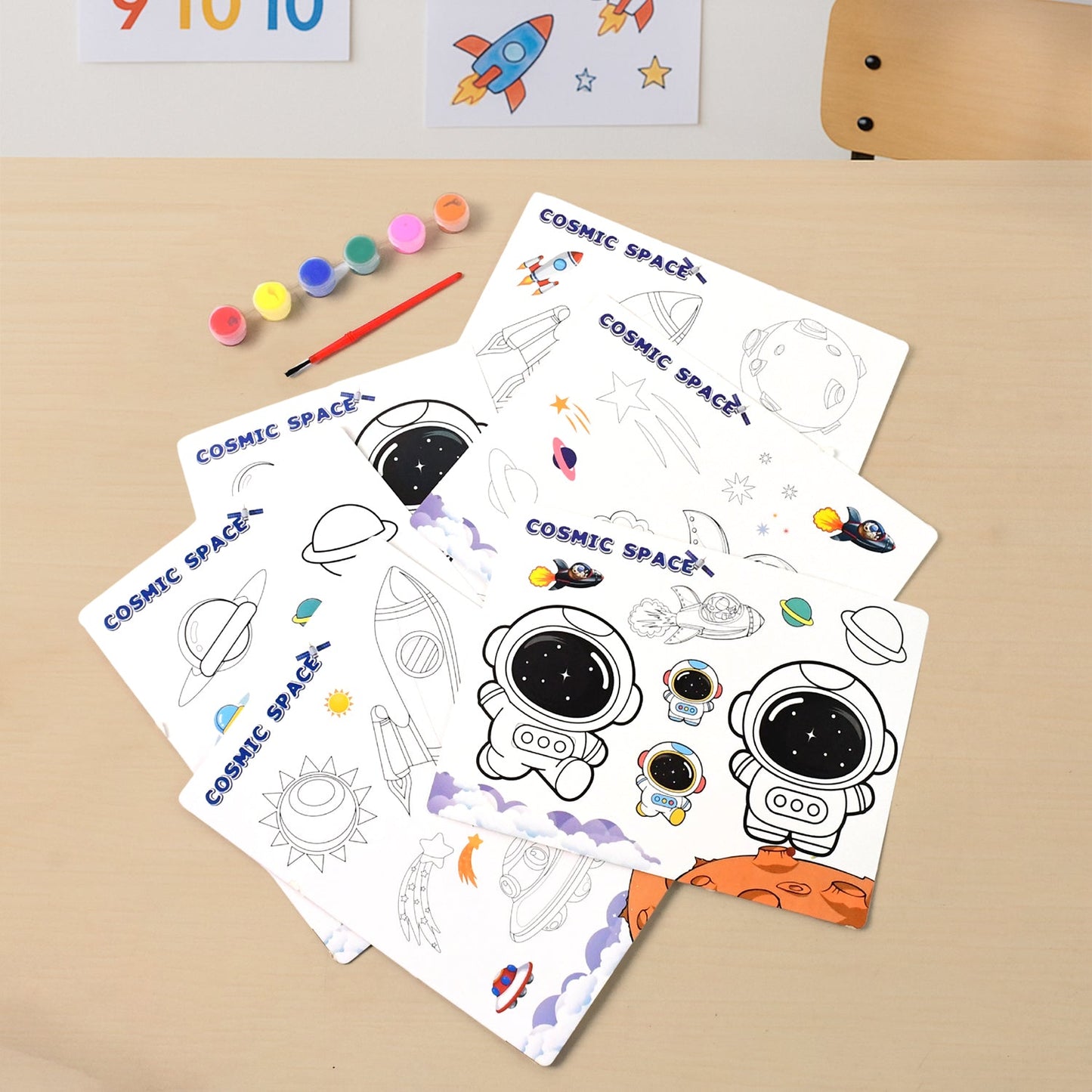 Premium Cosmic Space Theme Kids Office - Premium Quality - Best Quality & Value