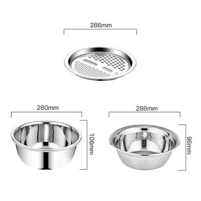 3 In 1 Kitchen Multipurpose Julienne Grater Salad Maker - second image
