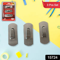 Self- Adhesive Hooks Heavy Duty Wall Hooks Hangers Stainless Steel Waterproof Sticky Hooks For Hanging Robe Coat Towel Kitchen Bathroom And.