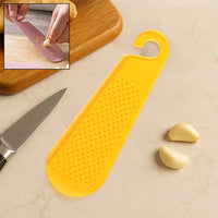 Multipurpose Garlic And Ginger Grater Peeler Tool With Hanging Hook  1 Pc