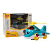 Helicopter Airplane Musical Toy Toddlers With Lights Electronic Moving Cool Aeroplane Baby Development Toys Plane For 6-18 Month Old Gift To Encourage Crawling