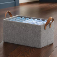 Foldable Cloth Storage Box With Handles (4730 Cm) - LootFaat