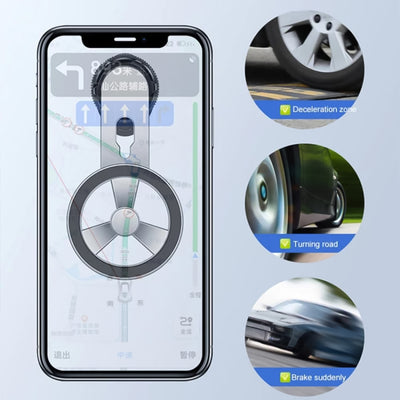 360 Rotatable  Foldable Air Vent Magnetic Phone Holder (1 Pc) - second image