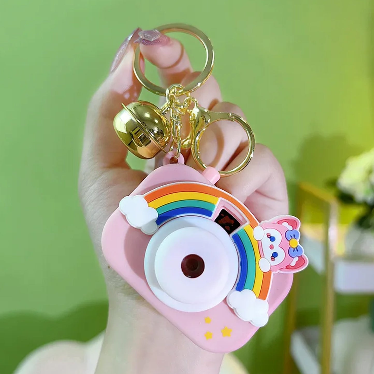 Projective Camera Keychain (1 Pc  Mix Design) - LootFaat