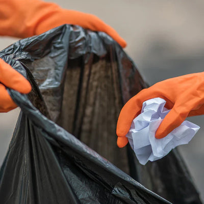 Disposable Eco-friendly Garbage  Trash Bag (8 Pcs Set) - second image