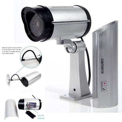 Fake Security Camera - Realistic Dummy CCTV with Flashing LED - second image