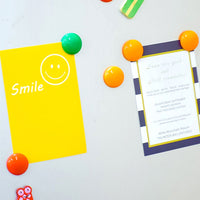 Colorful Board Magnets Circular Plastic Buttons - LootFaat