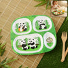 Kids 4-compartment Melamine Partition Plate (1 Pc  2422 Cm)
