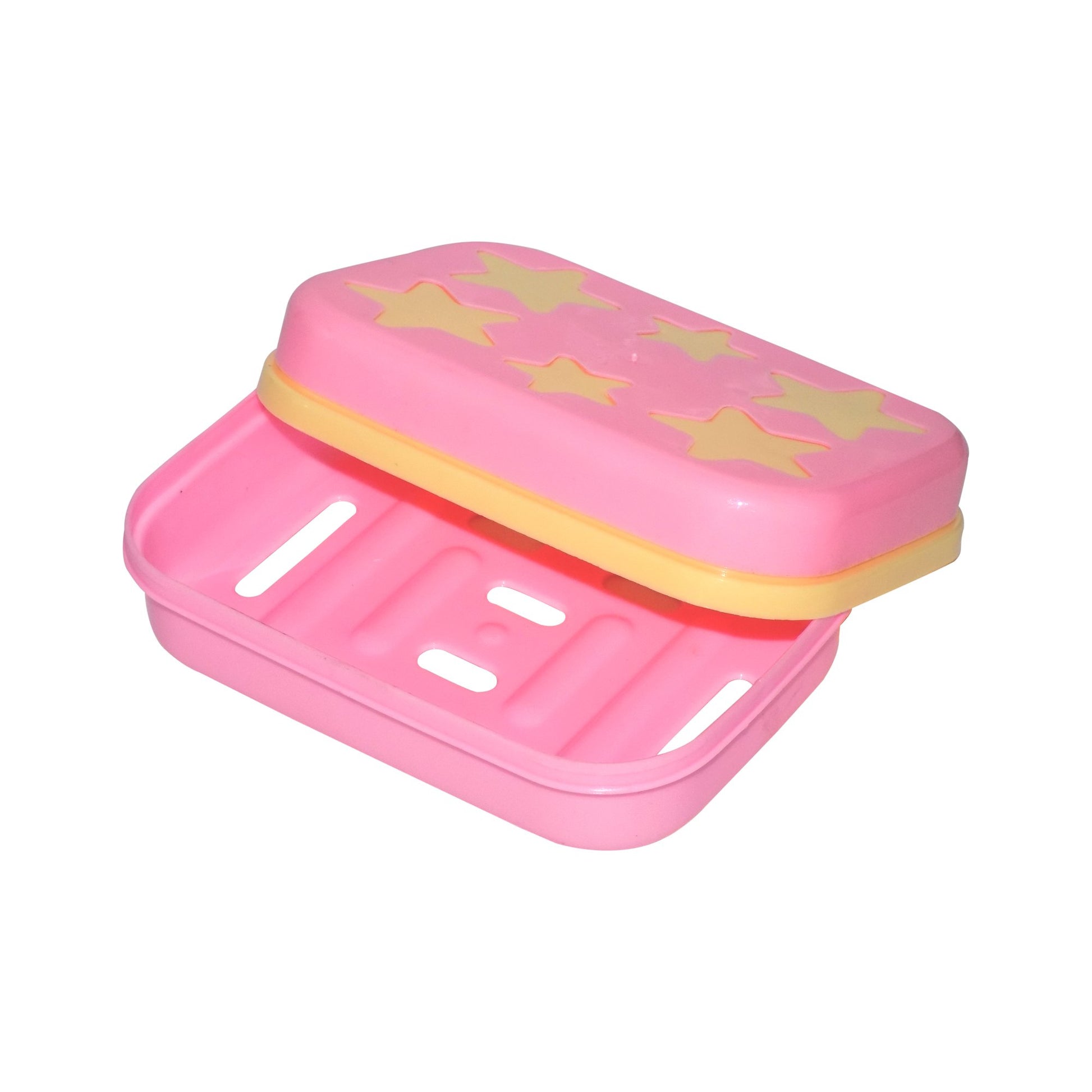 Star Shaped Self Design Soap Case Holder For Bathroom - LootFaat