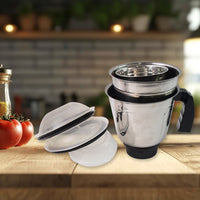 Orbit 550W Mixer Grinder - 3 Stainless Steel Jars