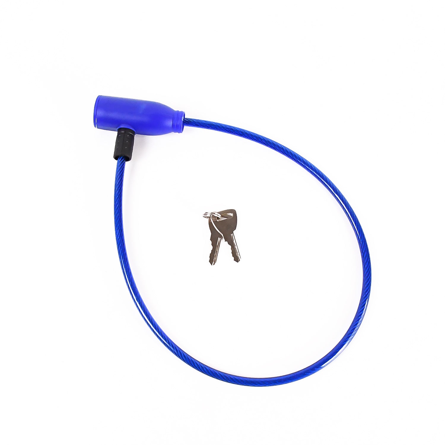 Heavy Duty Multipurpose Steel Cable Safety Lock With 2 Keys (1 Pc) - LootFaat