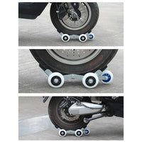 Universal Scooter Parking Roller Stand with Heavy-Duty Wheels