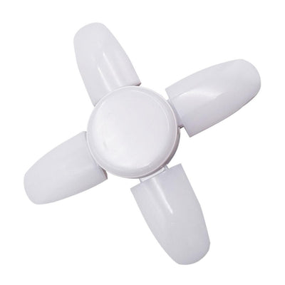 28W Foldable LED Fan Blade Bulb - E27 Base