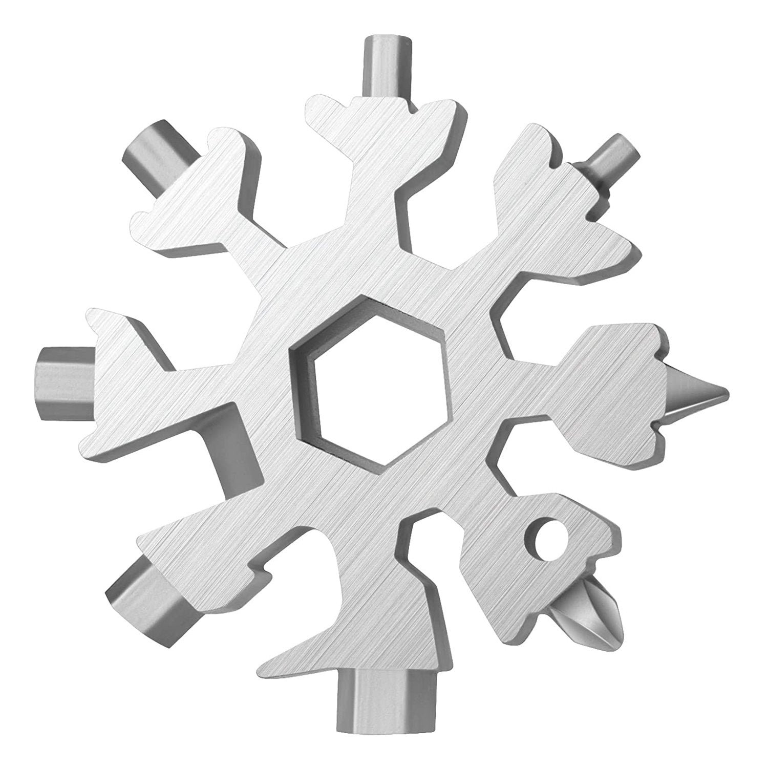 Snowflake Multi-tool Stainless Steel Snowflake Bottle Opener - LootFaat