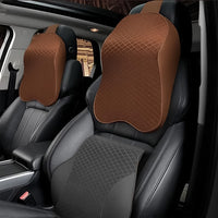 Car Neck Pillow - Memory Foam Headrest for Driving Comfort