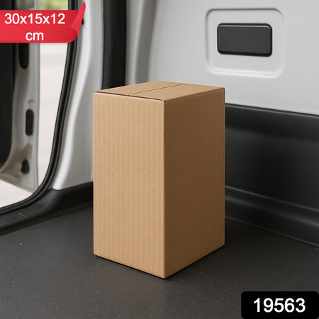 Heavy-duty Brown Box For Product Packing ( 30x15x12 Cm  1 Pc)