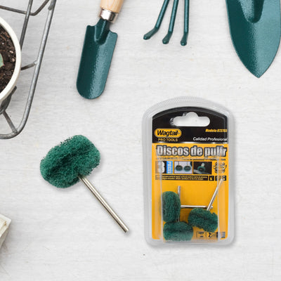 Abrasive Buffing Polishing Wheel Set (3 Pcs) - second image