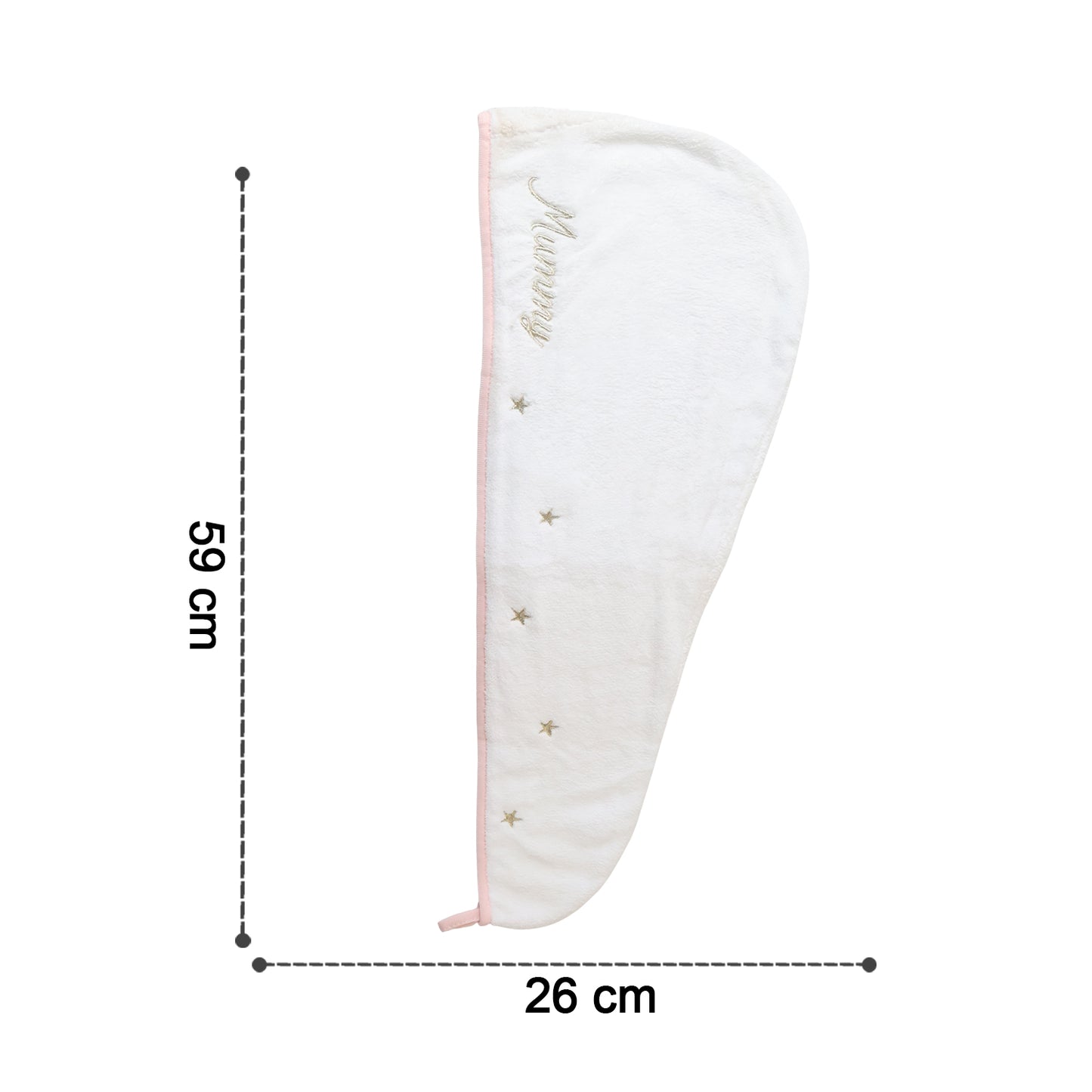 Luxury Microfiber Hair Towel Wrap - Quick Drying Turban