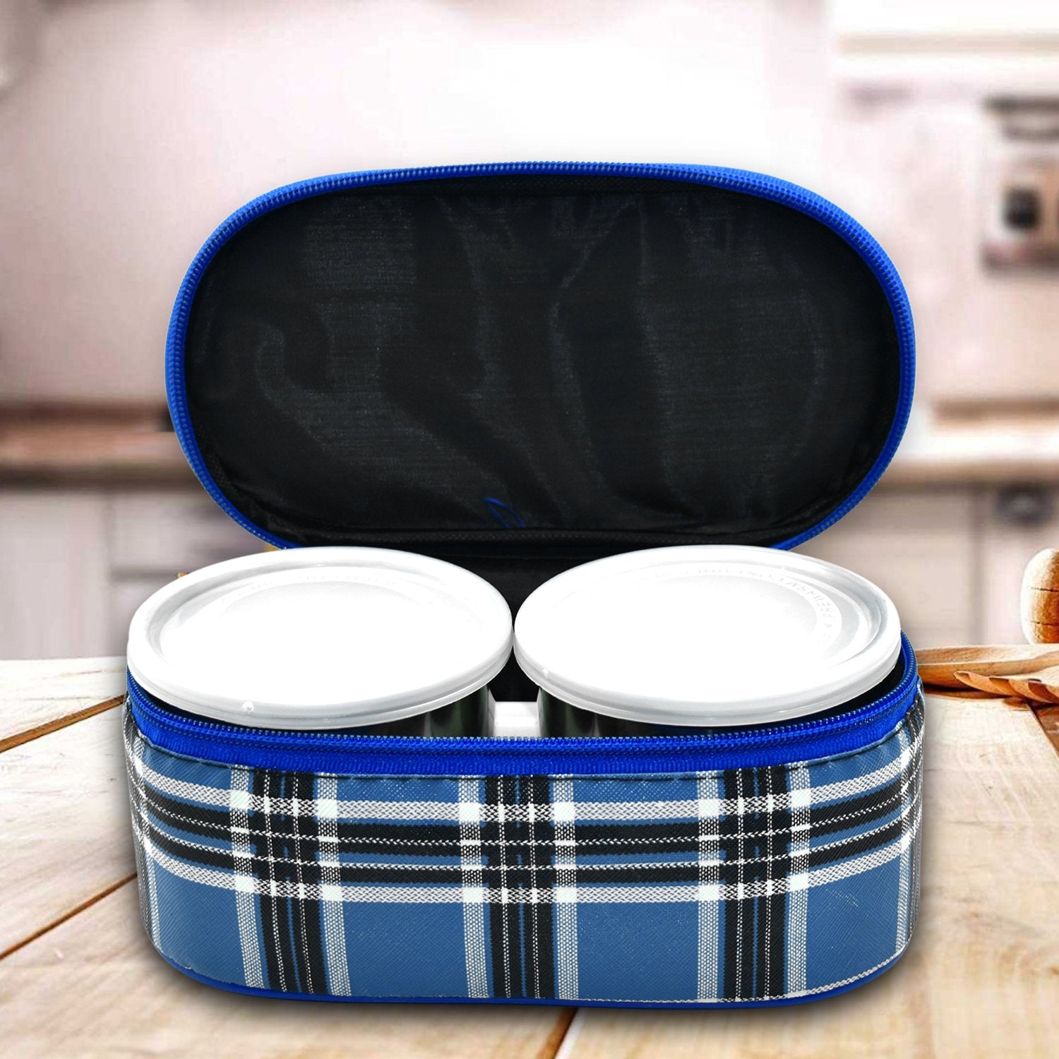Corporate Lunch Stainless Steel Containers (Set Of 3) - LootFaat