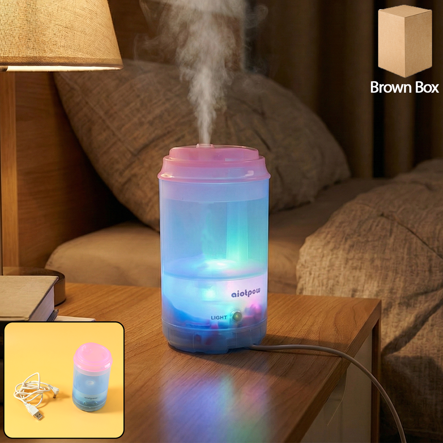 Portable Mini Humidifier for Health - Adjustable - Best Quality & Value