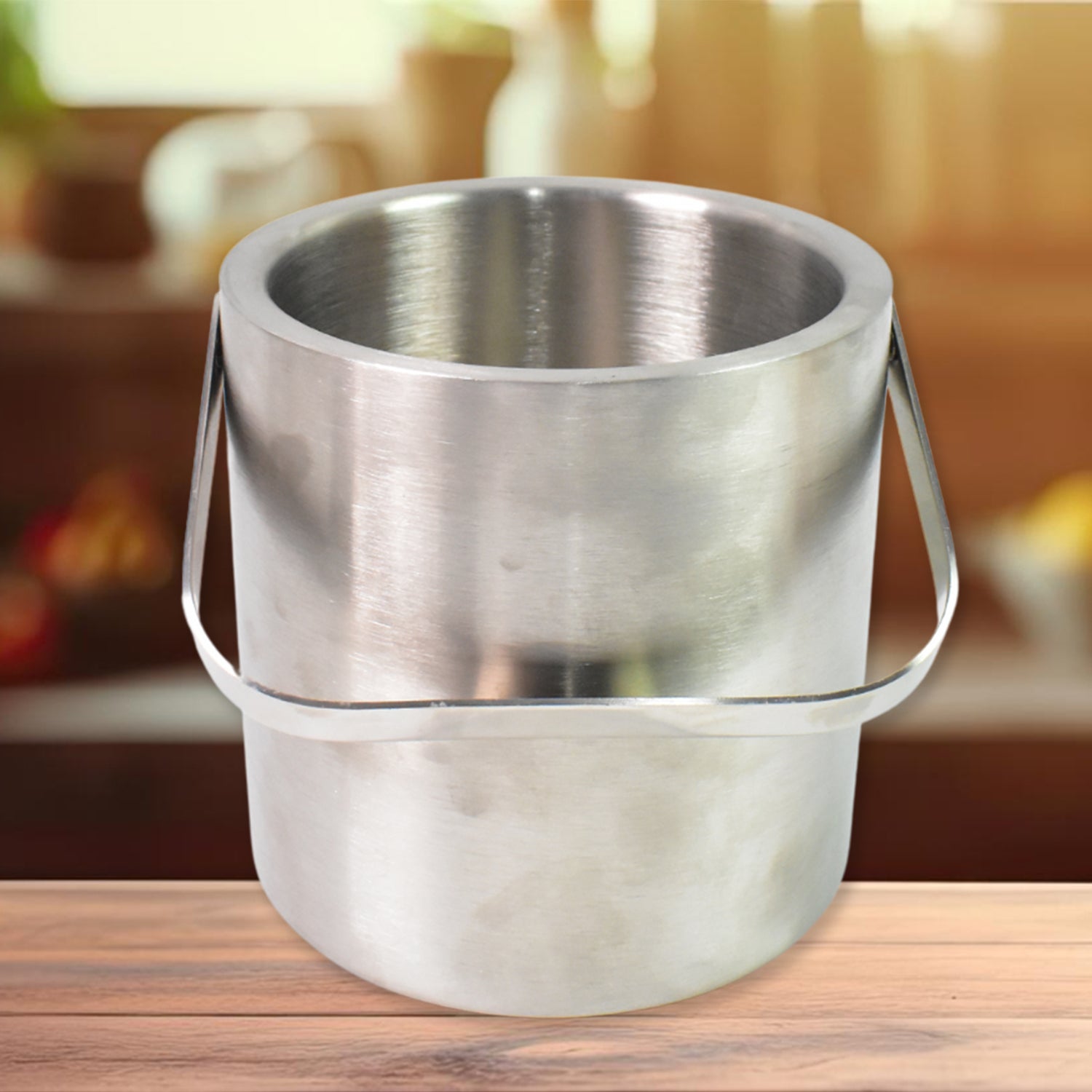 Stainless Steel Ice Buckets With Lid (1.3 Liters Approx) - LootFaat