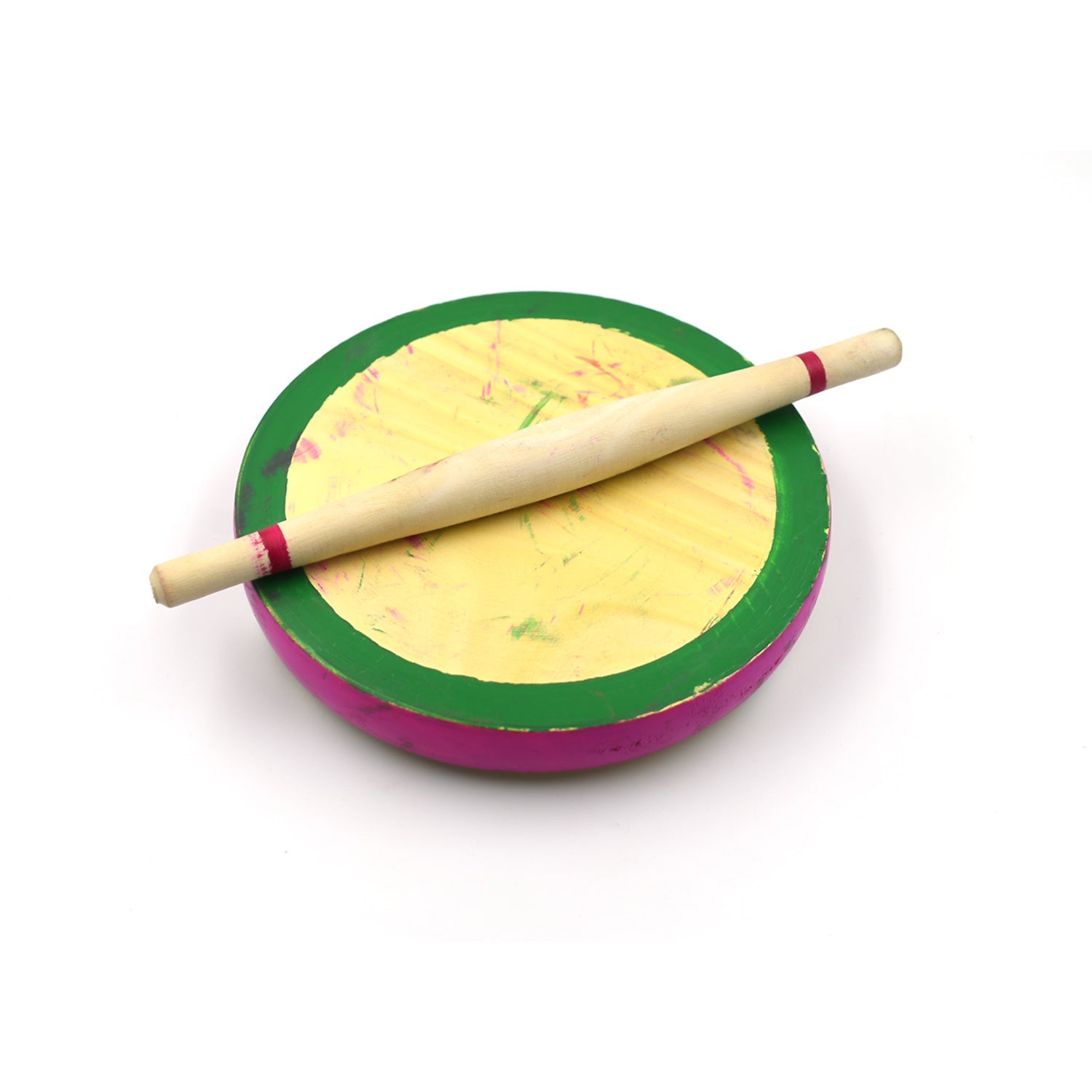 Kids Chakla Belan Set Used In All Kinds Of Household Places By Kids And Childrens For Playing Purposes Etc. - LootFaat
