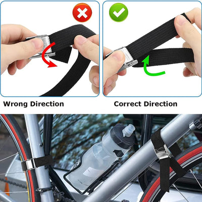 Heavy-duty Luggage Tie Down Strap Set  (2 Pc  75 Cm) - second image