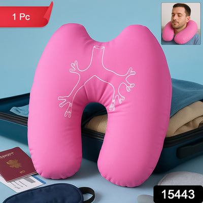 Ergonomic U-Shape Travel Neck Pillow - Soft Cervical Support - second image