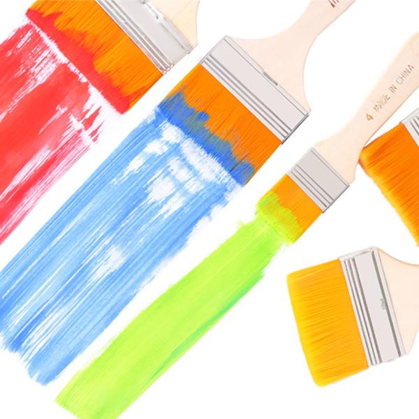 Artistic Flat Painting Brush - Set Of 12 - LootFaat