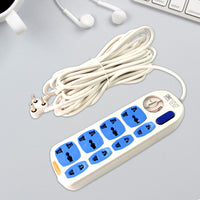 8 Socket Heavy Duty Extension Board with 10 Meter Cable