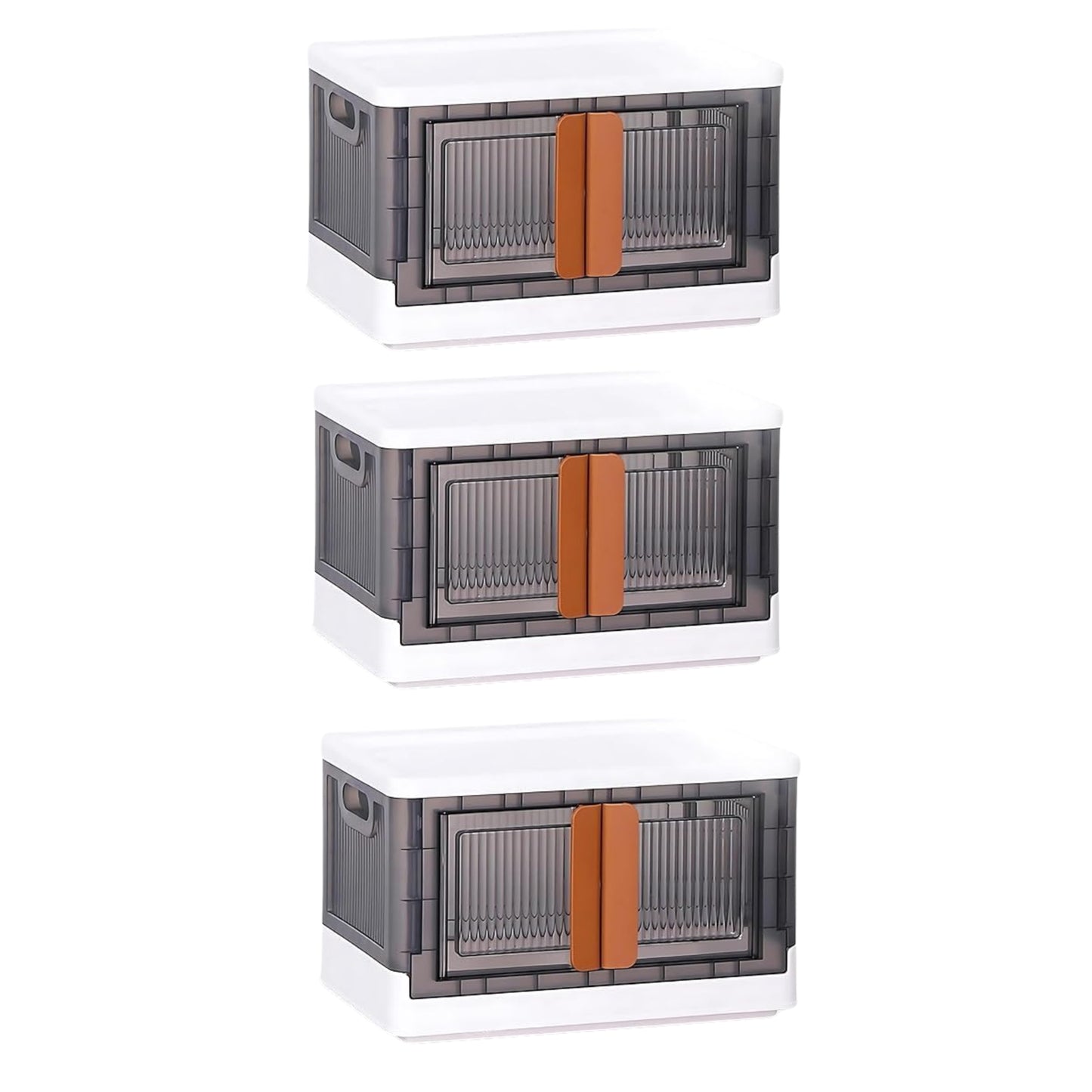 Plastic Folding Wardrobe Storage Organizer (3 Layer  1 Pc) - LootFaat