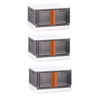 Plastic Folding Wardrobe Storage Organizer (3 Layer  1 Pc) - LootFaat