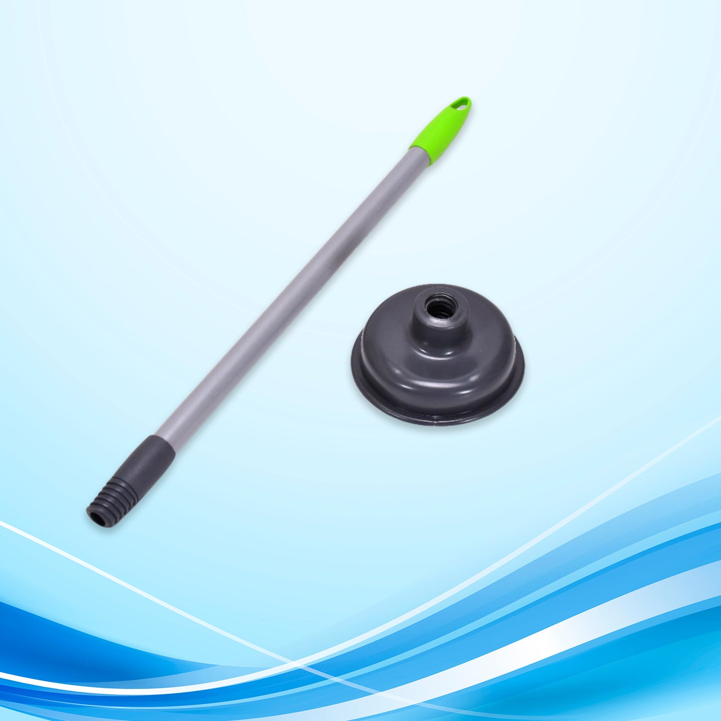 Toilet Plunger - For Clogs In Toilet Bowls And Sinks In Homes Commercial And Industrial Buildings. - LootFaat