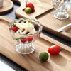 Dessert Bowls - Set of 6 Glass Ice Cream, Salad, & Fruit Bowls
