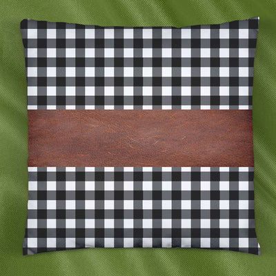 Pillow Covers Leather  Cotton Cushion Covers (15  15 Inch  1 Pair  2 Pc) - second image