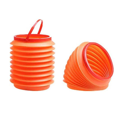 Foldable Storage Bucket  Water Container  Dustbin Multiuse Bucket For Home  Car  Kitchen Use Bucket - second image