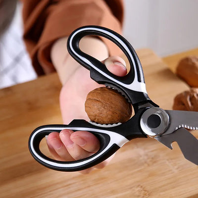 3-in-1 Kitchen Scissors with Bottle Opener & Magnetic Sheath - second image