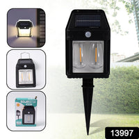 18W Solar Wall Light with Motion Sensor & 2 Modes
