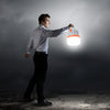 Solar & USB Rechargeable LED Camping Lantern with Hanging Hook