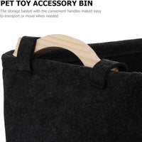 Pet Toy Storage Basket - ( 39  29  17 Cm  1 Pc)