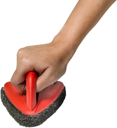 1403 Bathroom Brush With Abrasive Scrubber For Superior Tile Cleaning - second image